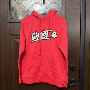 Ghost Official Graphic Crewneck Hoodie - Red - Men's